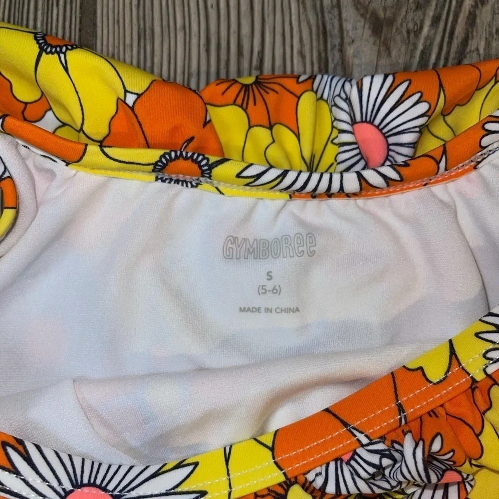 Gymboree Flower 2-Piece Swimsuit